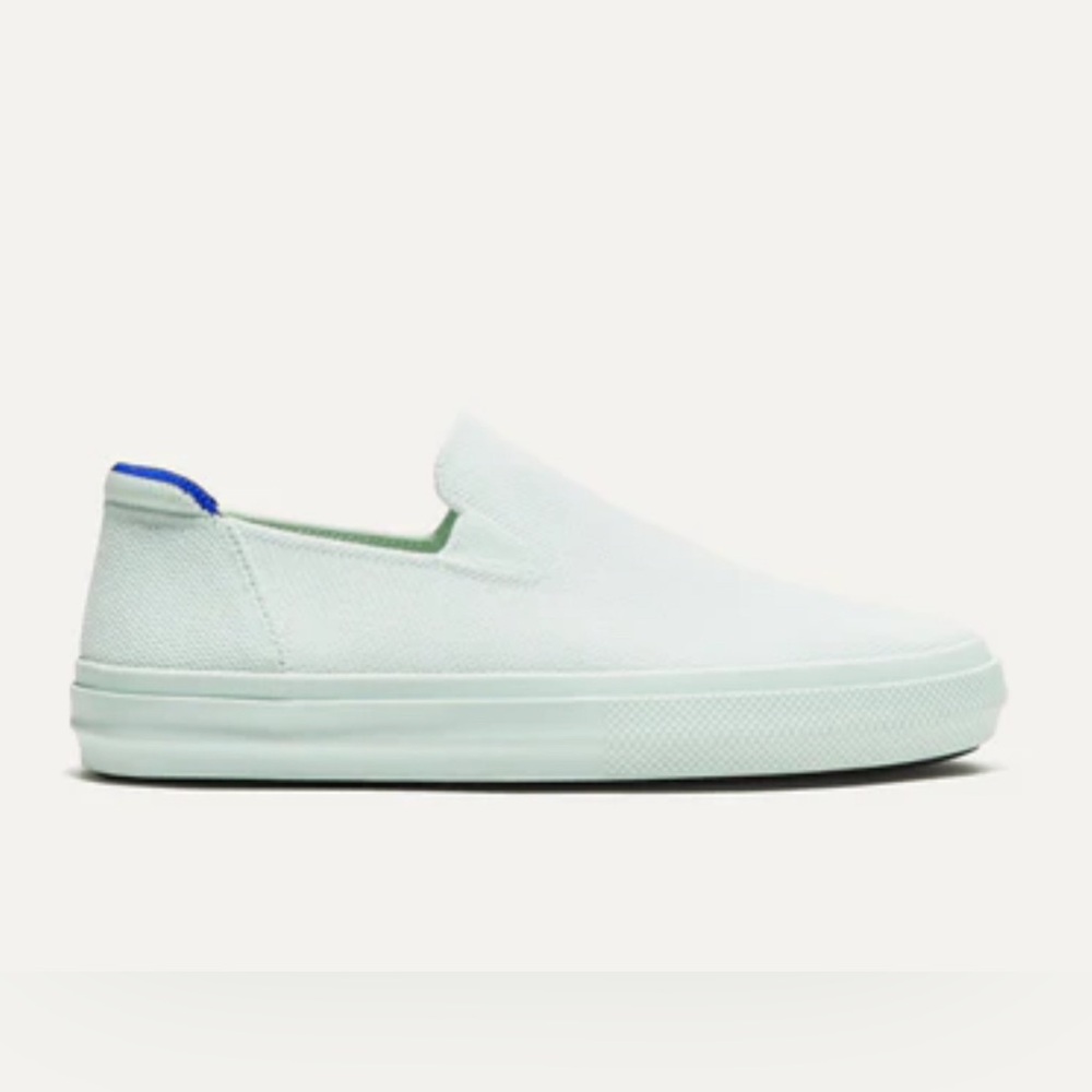 Rothy’s Slip on Sneaker Aquamarine Women’s 8.5